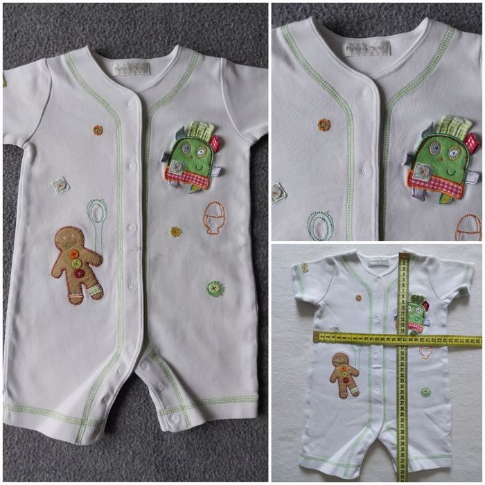 Літній одяг 56-62, 62-68, 68-74, 0-3, 3-6 і 6-9міс, Next, Mamas and papas, Dopodopo, Adidas Umbro