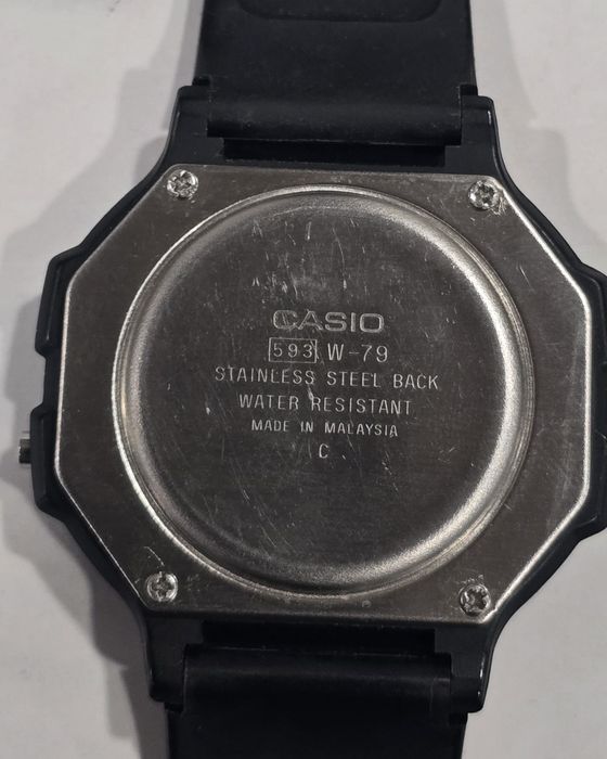 CASIO W-79 MODULO 593 Japan Vintage Relógio