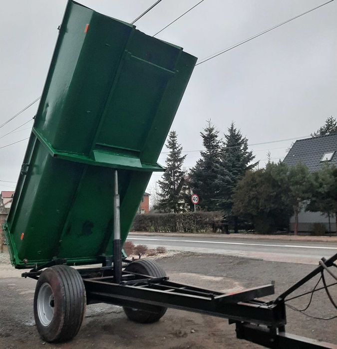 Przyczepa skorupowa 6t Przyczepa z kiprem