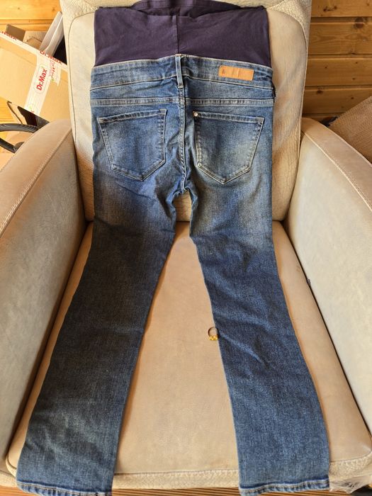 Spodnie ciążowe h&m 7/8 36