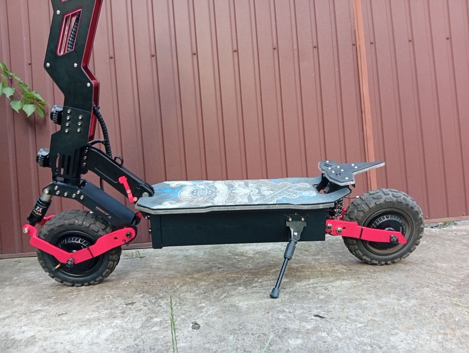 Електросамокат Tesla 2800 (2500Wх2 60 V 30 Ah) повнопривідний