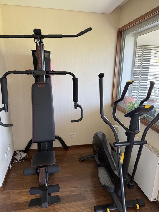 Estacao musculaçao Domyos 220€ + Eliptica Domyos 520 300€
