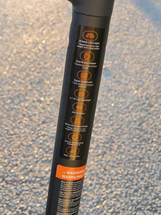 Trotinete SEGWAY Ninebot F2 Plus