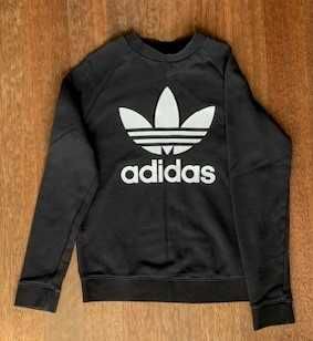 ADIDAS - czarna bluza rozmiar 34