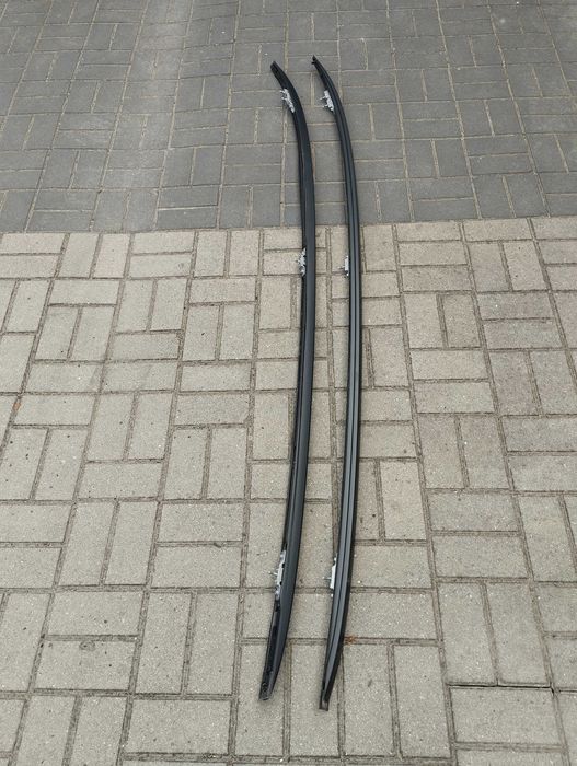 Relingi dachowe czarne listwy dachowe mercedes e-klasa W213 kombi
