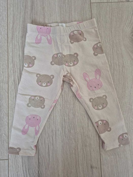 Legginsy niemowlęce dwupak