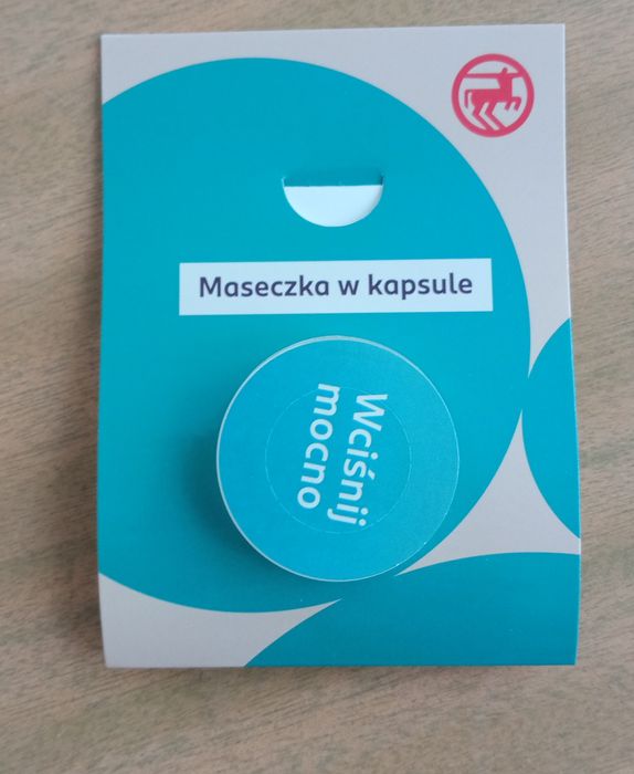 Maseczka w kapsule