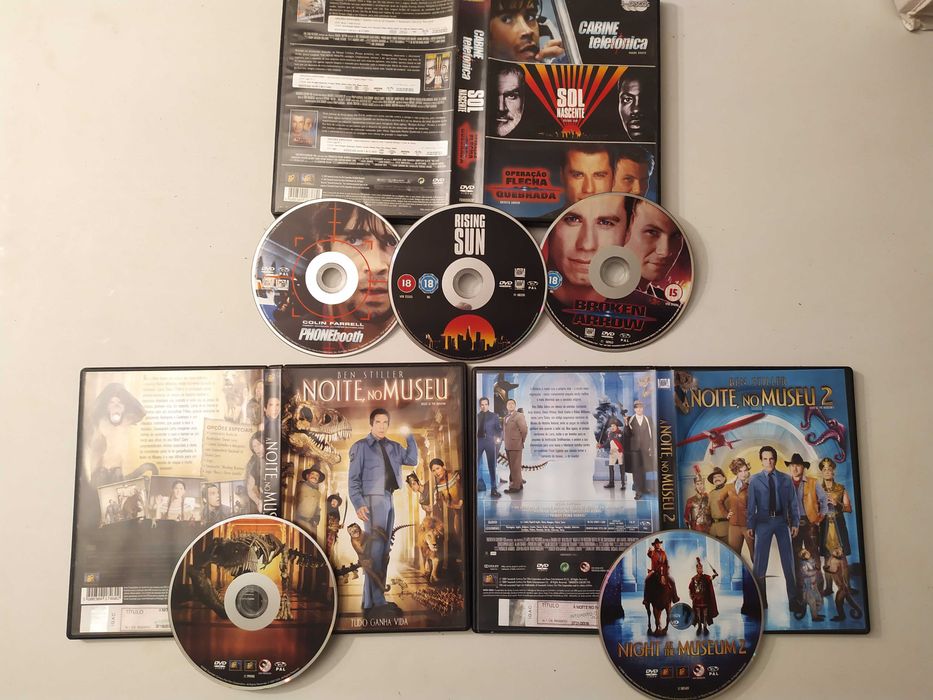 Dvd's originais em pack