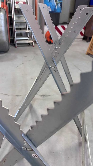 Cavalete para corte de madeira