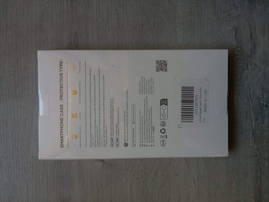 Capa Lamicall iPhone 14 Pro c/ MagSafe - Nova/Selada - Proteção Militar
