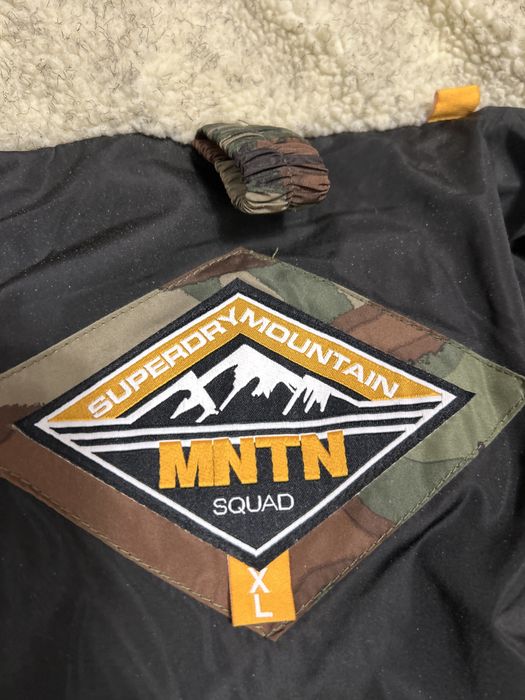 Kurtka puchowa Superdry Mountain meska XL