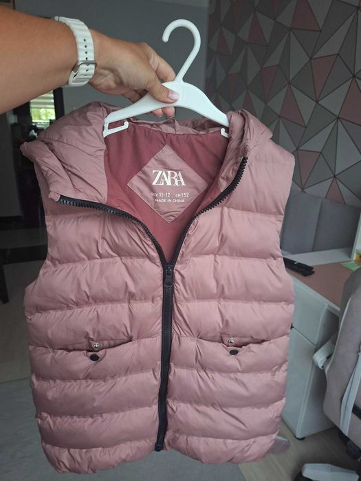 ZARA bezrękawnik dziewczęcy r. 152
