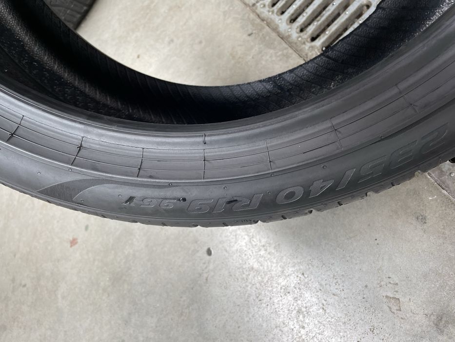 2x opony 235/40/19 pirelli p zero super stan letnie