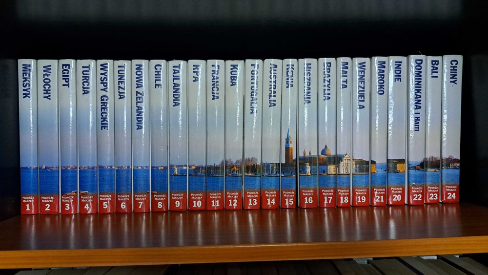 Podróże marzeń, komplet 30 tomów