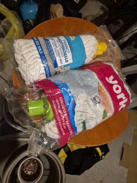 Końcówka Końcówki do Mopa Zestaw 2 nowe Mop