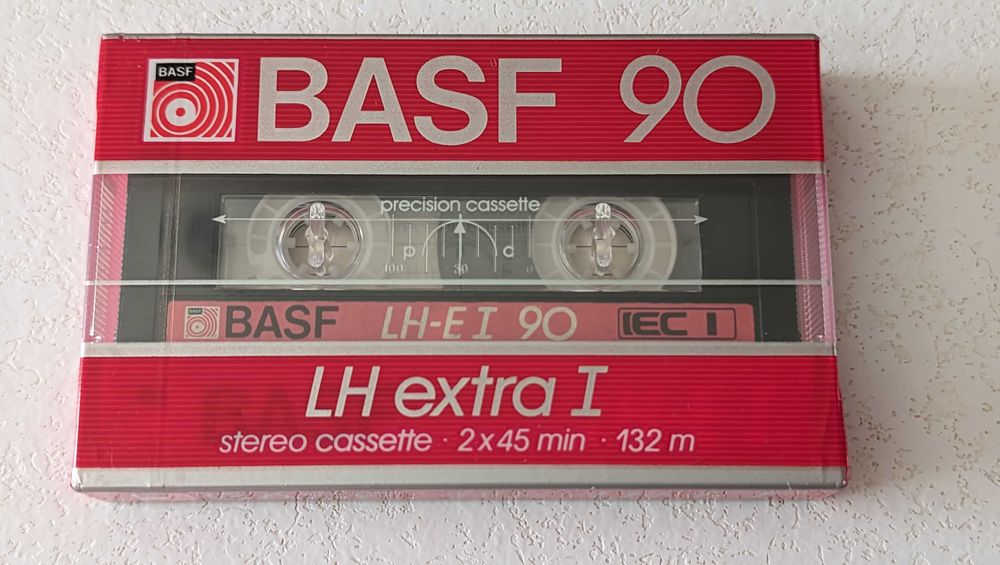 BASF LH Extra I 90 duże okno 1985r. 1szt.