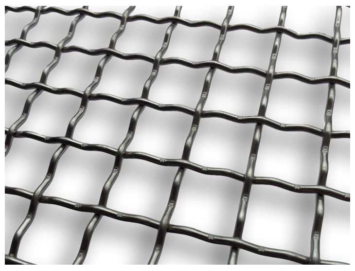 Siatka na sito sortownika ziemniaków tkana krępowana 35x35 40x40 45x45