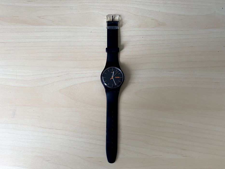 Zegarek Swiss Swatch Dark Rebel SUOB704