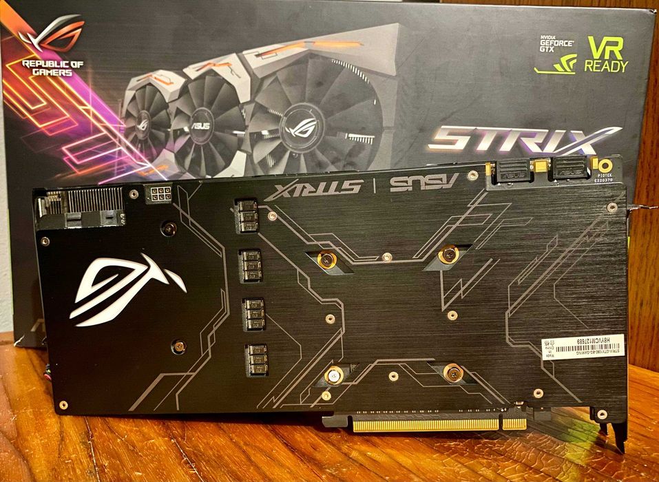 Відеокарта ASUS ROG STRIX GTX 1080 Advanced 8GB | GDDR5X | 256-bit | Топове охолодження