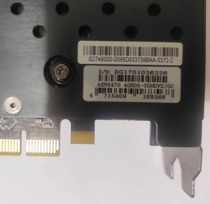 Saphire Radeon RX 470 4GB (8GB)