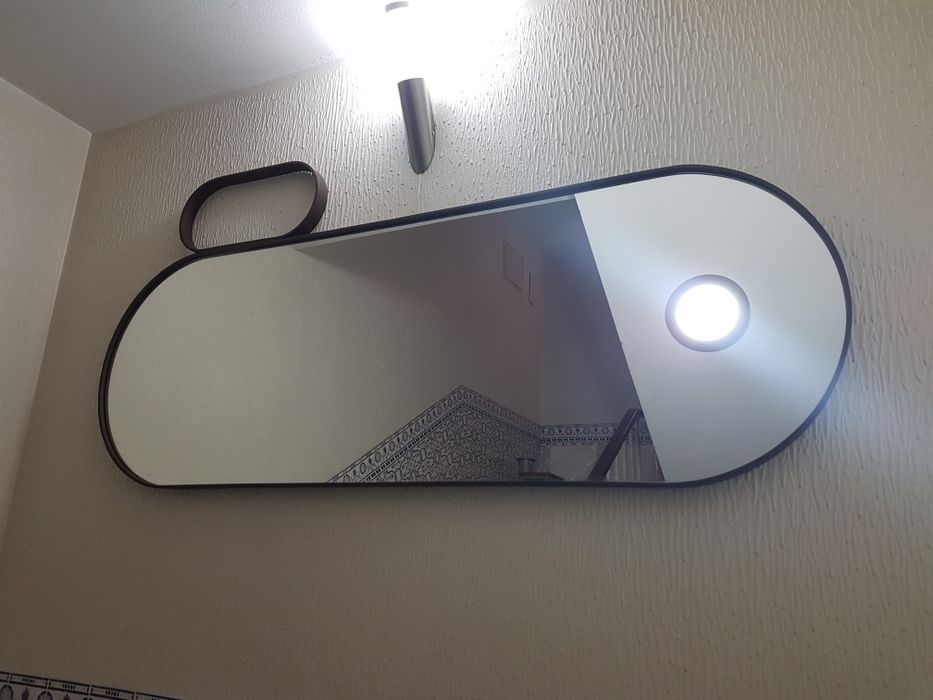 Espelho em aço corten