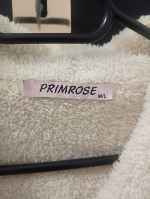 Sweter zapinany z kapturem primarose