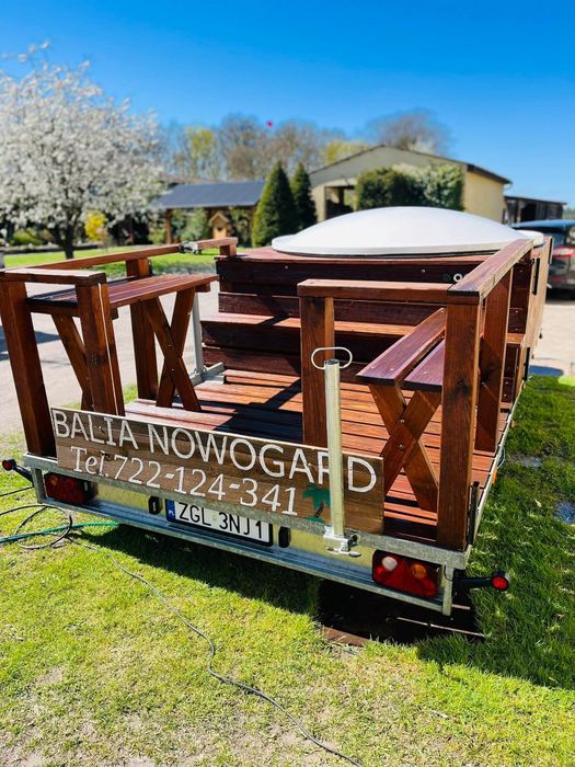 Mobilne SPA - Balia ogrodowa / Sauna