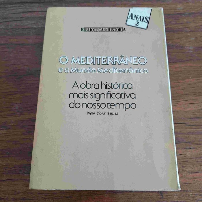 O Mediterrâneo e o Mundo Mediterrânico - 2 vols - Fernand Braudel