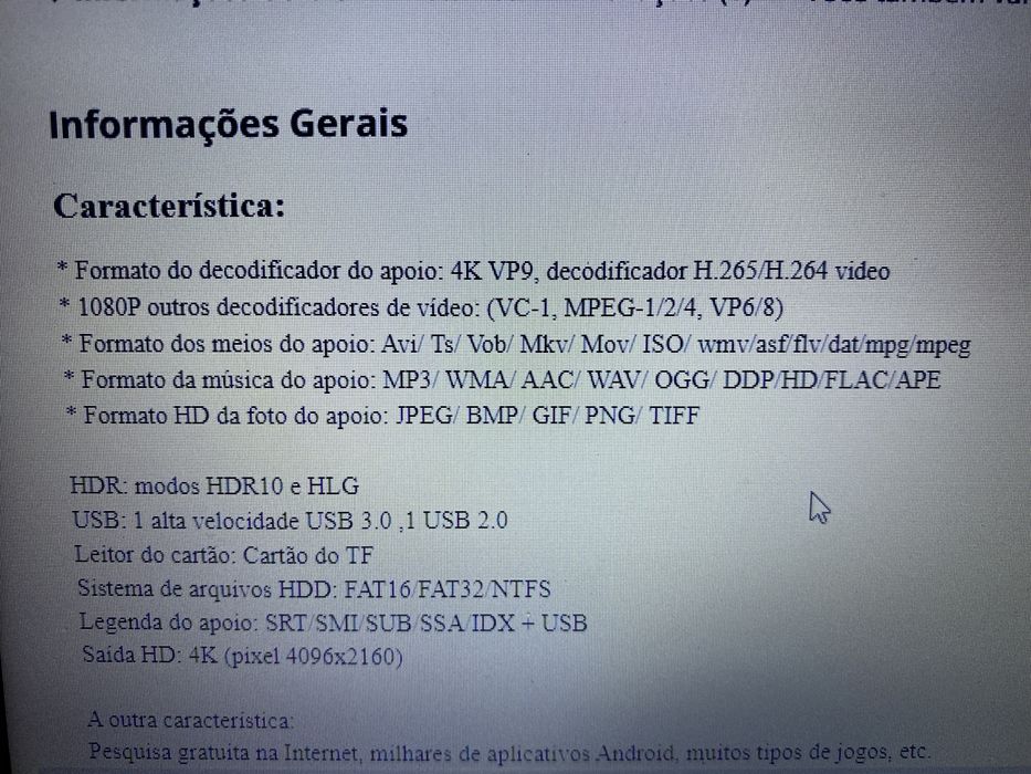 Venda de vários Discos Rigidos/ Android Tv Box