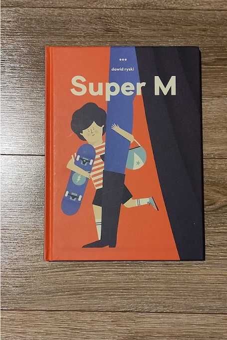 Książka dla dzieci "Super M" Dawid Ryski