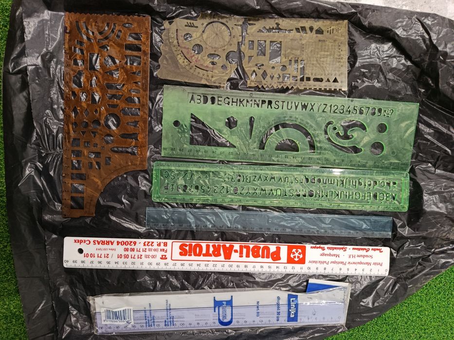 Linijki szkolne długie 30-40 cm