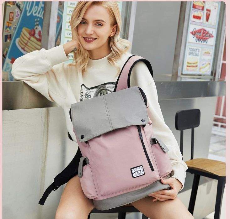 WindTook Plecak czarno-szary na laptopa 15,4 cala