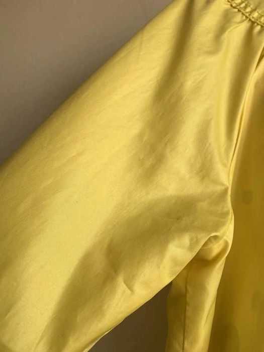 Żółta kurtka wiatrówka bez kaptura Denim co M/L 38/40