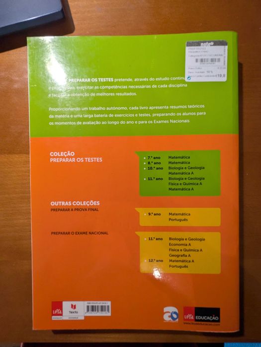 Livro de Preparação Física e Química 11o Ano
