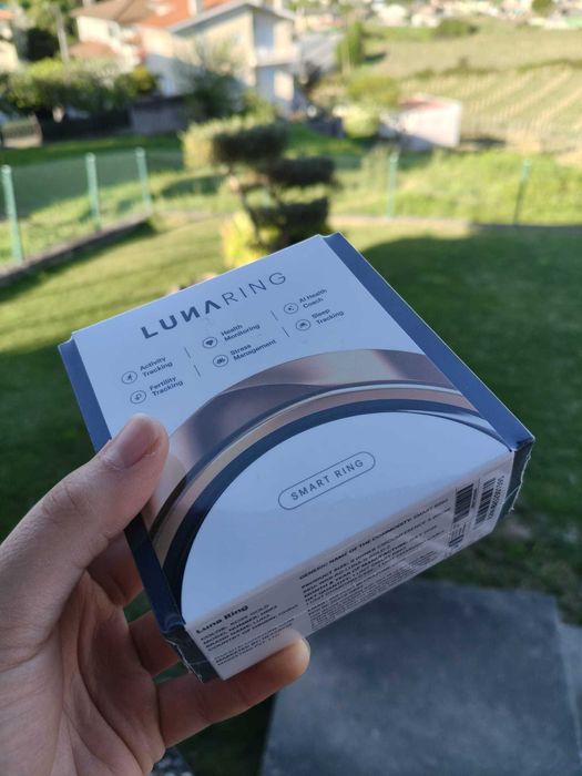 Luna Ring Gen 2 — Smart Ring | Rose Gold | Tamanho 9 | NOVO