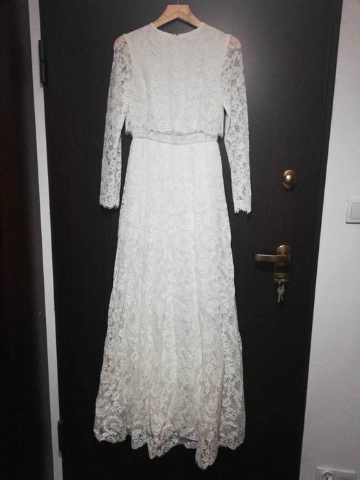 Sukienka ślubna - rustykalna Asos