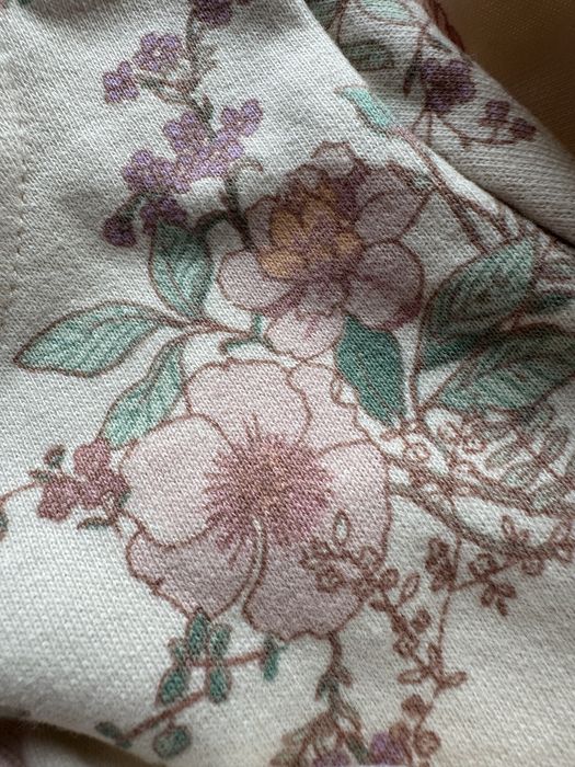 Bluza z kapturem w kwiaty - Next - 74-80 - nowa