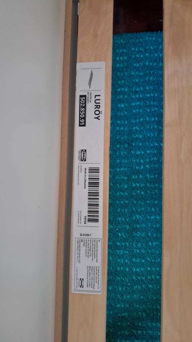 IKEA Sniglar cama infantil / para crianças pequenas COM estrada, colchão e protetor de colchão