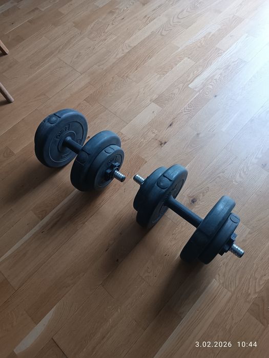 Hantle, ciężarki x 2 do ćwiczeń siłowych