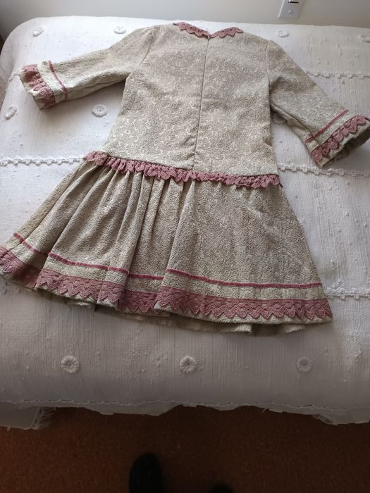 Vestido cerimonial.Talla 10.Spain