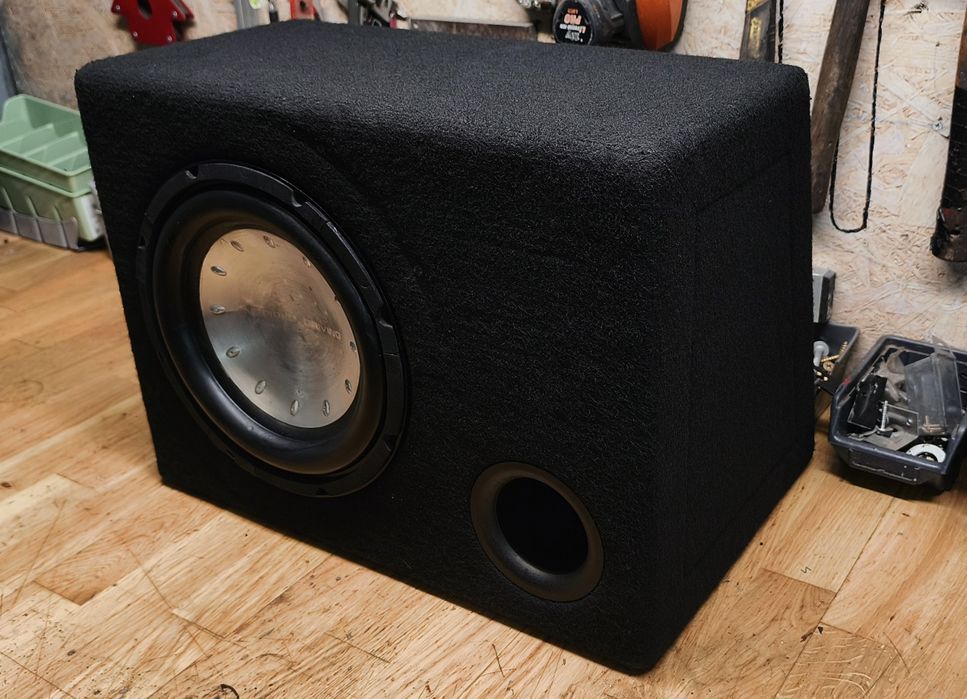 Skrzynia Basowa Sonda SR5110 jak Rockford 25cm 10"  500w rms 2x4ohm