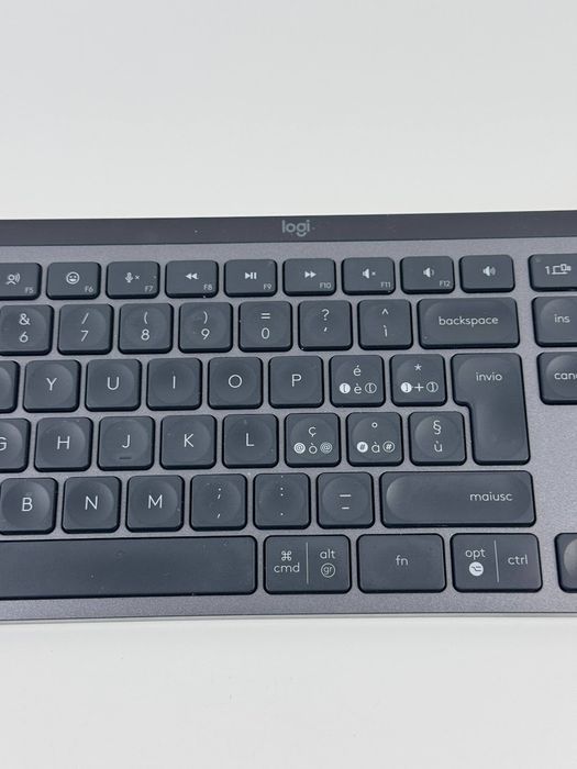 Klawiatura bezprzewodowa Logitech MX Keys S Graphite Italiano QWERTY (920-011575)