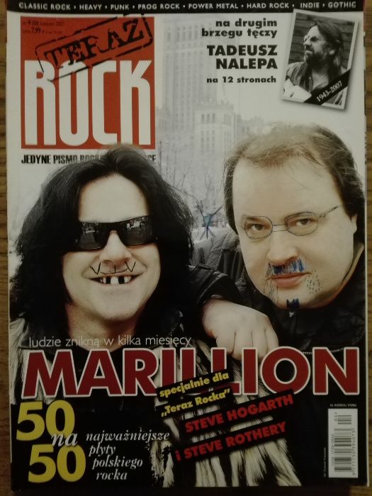 Teraz Rock 4/2007 Tadeusz Nalepa