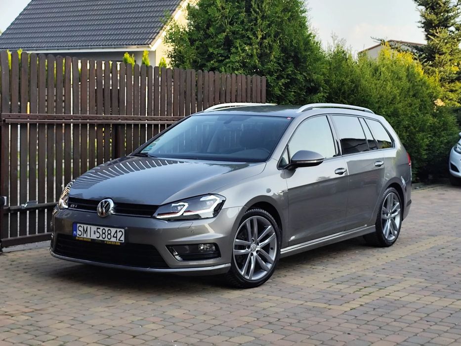Volkswagen Golf R-line 1.4 TSI 125KM Alu 18' Led Tempomat Grzane Fotele Bezwypadkowy