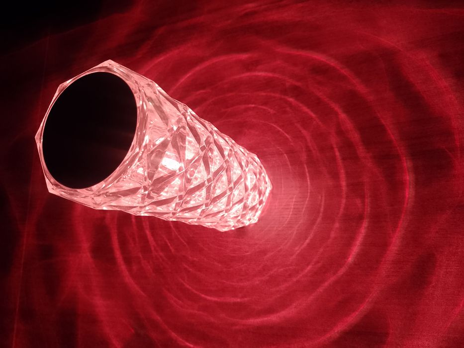 Lampka kryształowa RGB