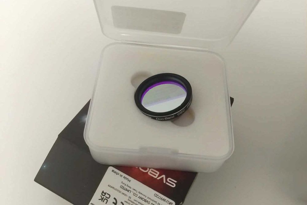 Filtr do astrofotografii DuoBand Svbony SV220 HaO 1.25cala