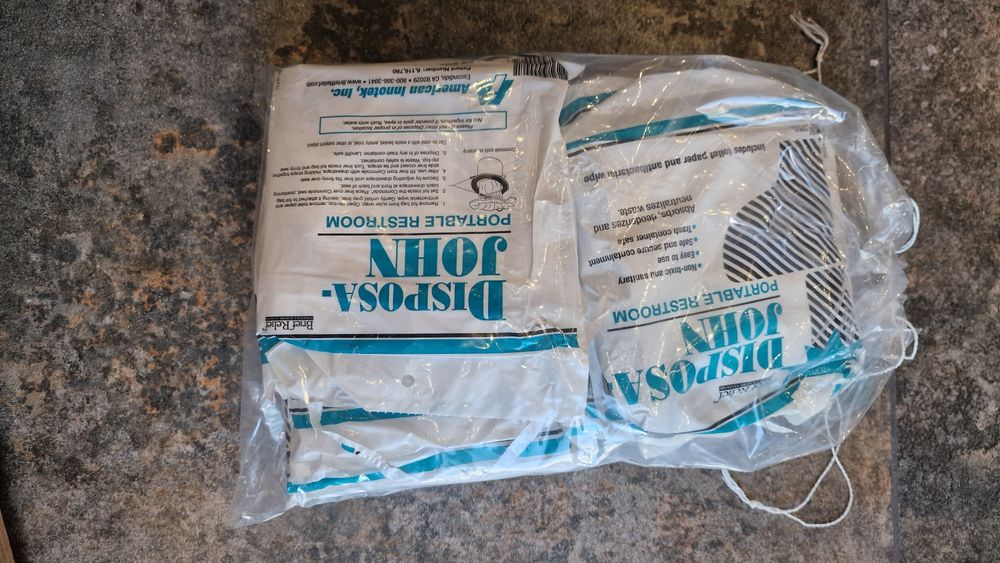 Brief Relief Disposa-John Portable Toilet 500 szt.