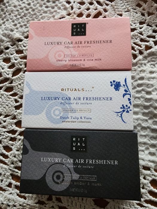 Zapachy samochodowe rituals