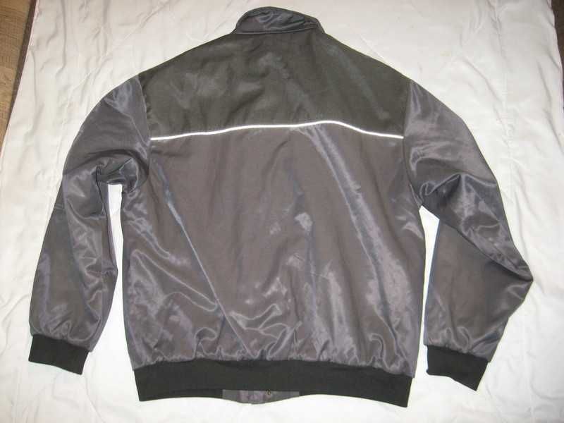 kurtka robocza lekko ocieplana pikowana L XL duża na wiosnę odblaski