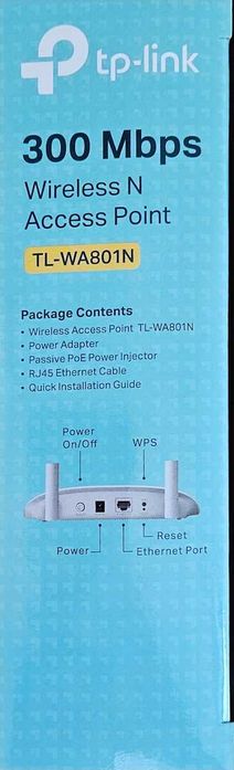 Access Point TP-Link TL-WA801N N300 com PoE Passivo - Como Novo